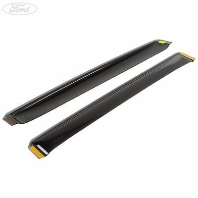 Genuine Ford Focus Estate Rear Wind Deflectors - Dark Tint