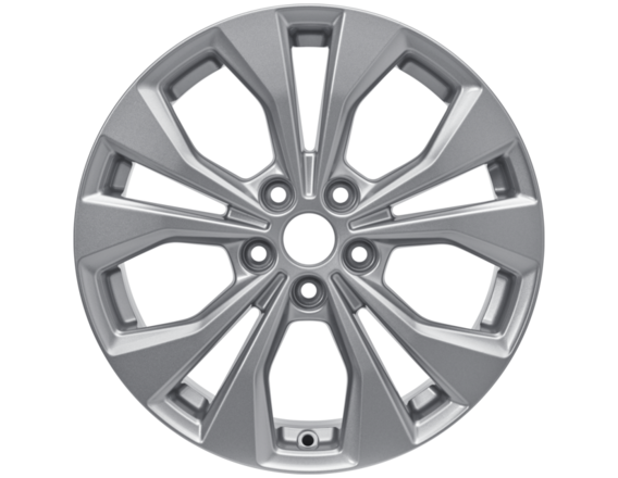 Genuine Ford Puma 17" 5X2 Spoke Single Alloy - Sparkle Silver