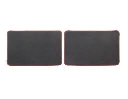 Genuine Ford Focus Velour Rear Mats With Red Stitching