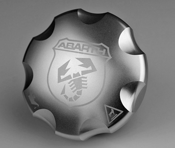 Genuine Fiat Abarth Aluminium Oil Cap