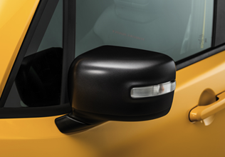 Genuine Jeep Renegade Mirror Covers - Matte Black