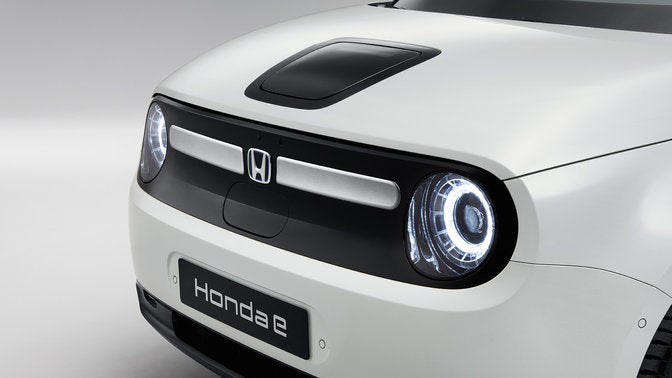 Genuine Honda E Front Grill Trim - Silver