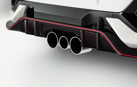 Genuine Honda Civic Type R Carbon Rear Diffuser Decoration