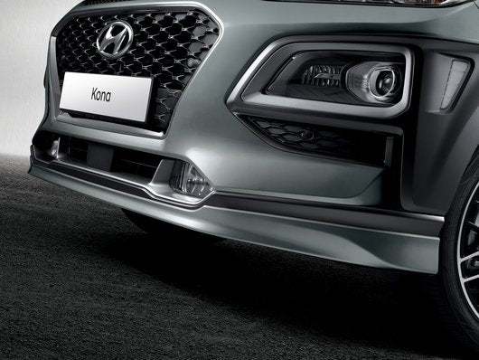 Genuine Hyundai Kona Hybrid Front Splitter - Lake Silver