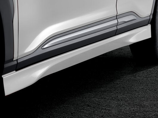 Genuine Hyundai Kona Hybrid Rh Side Skirt - Chalk White