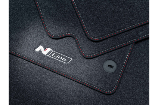 Genuine Hyundai I20N Line Velour Floor Mats