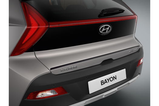 Genuine Hyundai Bayon Tailgate Trim - Phantom Black