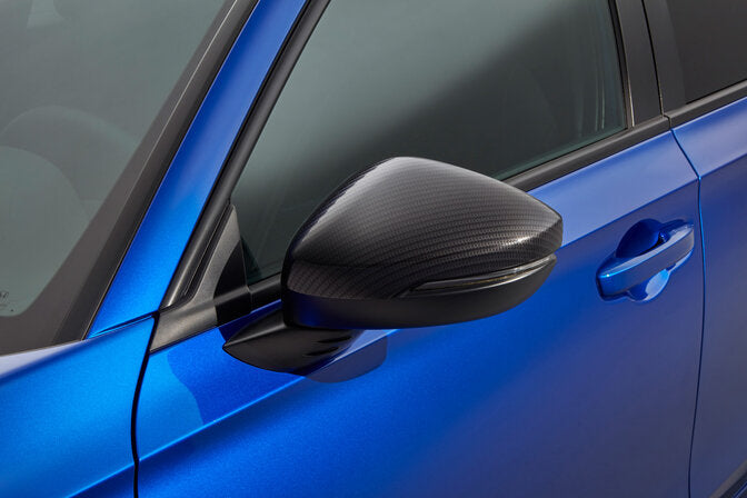 Genuine Honda Civic Hybrid Mirror Covers - Carbon Effect