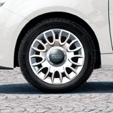 Genuine Fiat 500 15" Alloy Wheel