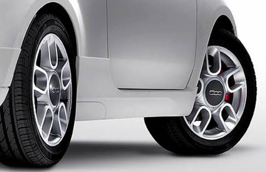 Genuine Fiat 500 Side Skirt Kit