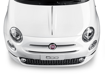 Genuine Fiat 500 Chrome Bonnet Line