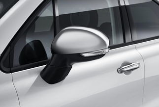 Genuine Fiat 500X Mirror Covers - Chrome