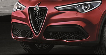 Genuine Alfa Romeo Stelvio Front Grille With Carbon Insert