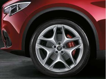 Genuine Alfa Romeo Stelvio 20" Alloy Wheel In Silver