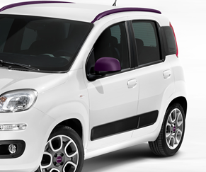 Genuine Fiat Panda Roof Rails - Violet