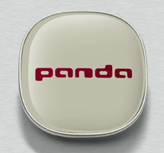 Genuine Fiat Panda Wheel Caps - Sand