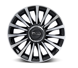 Genuine Fiat 500L 17" Diamond Cut Alloy