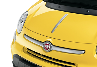 Genuine Fiat 500L Satin Chrome Bonnet Trim