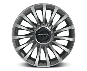 Genuine Fiat 500L 17" Brunex Grey Alloys - Set Of 4