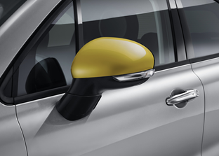 Genuine Fiat 500X Mirror Covers - Yellow