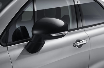 Genuine Fiat 500X Mirror Covers - Black