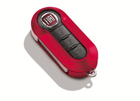 Genuine Fiat Panda Key Cover In Bright Red