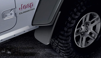 Genuine Jeep Gladiator Front Mudflaps