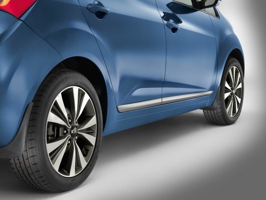 Genuine Kia Venga Side Trims - Brushed Aluminium