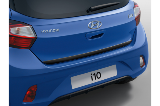 Genuine Hyundai I10 Rear Bumper Trim - Phantom Black