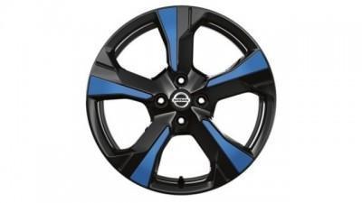 Genuine Nissan Micra 17" Xeno Alloy Wheel Inserts - Blue