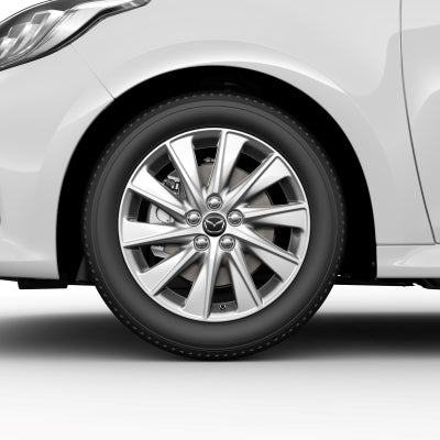 Genuine Mazda 2 Hybrid 16" Alloy Wheel Design 175 - Silver