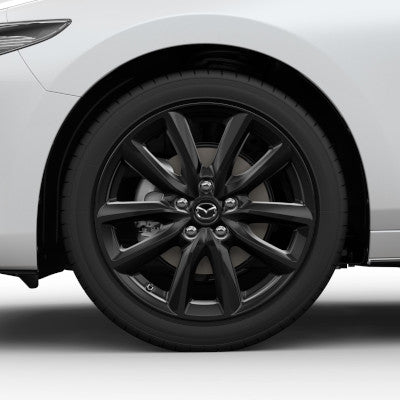 Genuine Mazda 3 18" Alloy Wheel Design 168 - Metallic Black