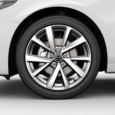 Genuine Mazda 18" Alloy Wheel Design 72 - Chrome Shadow