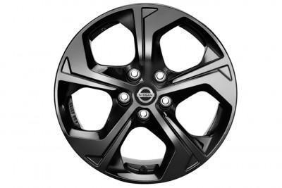 Genuine Nissan X-Trail 17" Alloy Wheel In Flow Design - Black/Dark Silver