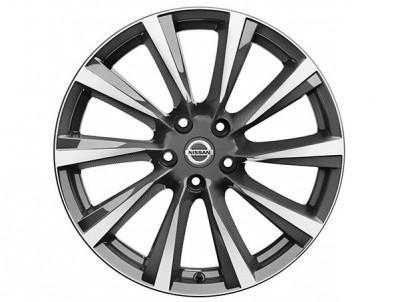 Genuine Nissan X-Trail 19" Alloy Wheel Wind Design In Diamond Finish