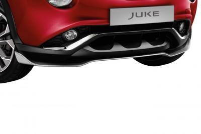 Genuine Nissan Juke Front Sports Skirt - Silver