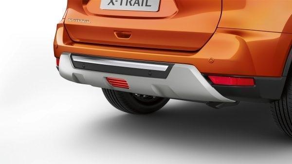 Genuine Nissan X-Trail Rear Skid Plate - For Vehicles W/O Towbar But With Parking Sensors