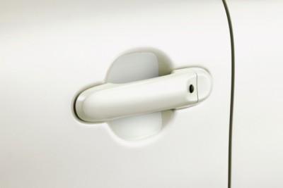 Genuine Nissan Juke White Door Handle Covers - For Vehicles With Ikey