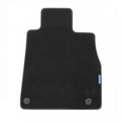 Genuine Nissan Micra Velour Floor Mats - Black With Blue Micra Logo