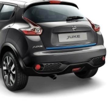 Genuine Nissan Juke Rear Bumper Lower Finisher - Blue