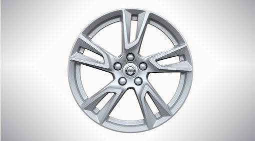 Genuine Volvo Xc60 19" 5 Double Spoke Alloy Wheel In Silver