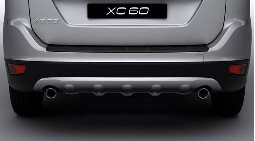 Genuine Volvo Xc60 Round End Pipes - For Single Tailpipe Models