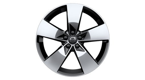 Genuine Volvo Xc40 19" 5 Spoke Alloy Wheel In Black/Diamond Cut - Not For Full Electric Models