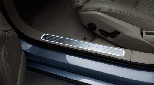 Genuine Volvo V90 Front Illuminated Sill Protectors