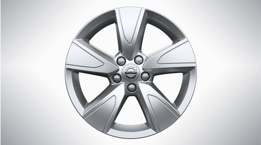 Genuine Volvo Xc40 18" 5 Spoke Alloy Wheel In Silver - Excluding Full Electric Models