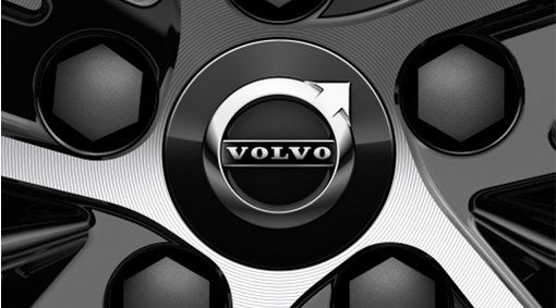 Genuine Volvo V90 Black Centre Cap