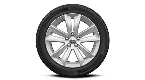 Genuine Volvo V60 17" 5 Double Spoke Complete Winter Wheels In Silver