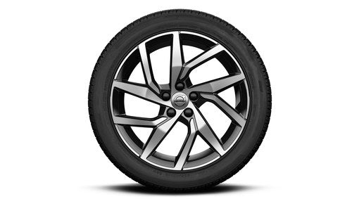 Genuine Volvo V60 18" 5 Y Spoke Complete Winter Wheels In Black/Diamond Cut