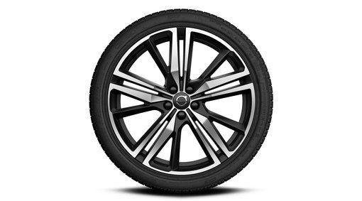 Genuine Volvo V60 20" 5 Triple Spoke Complete Winter Wheels In Matt Black/Diamond Cut