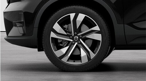 Genuine Volvo Xc40 20" 5 Double Spoke Alloy Wheel In Black/Diamond Cut